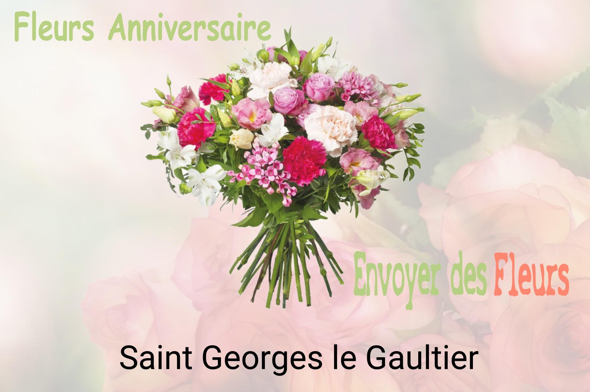 Bouquet de fleurs d’anniversaire livré à Saint-Georges-le-Gaultier