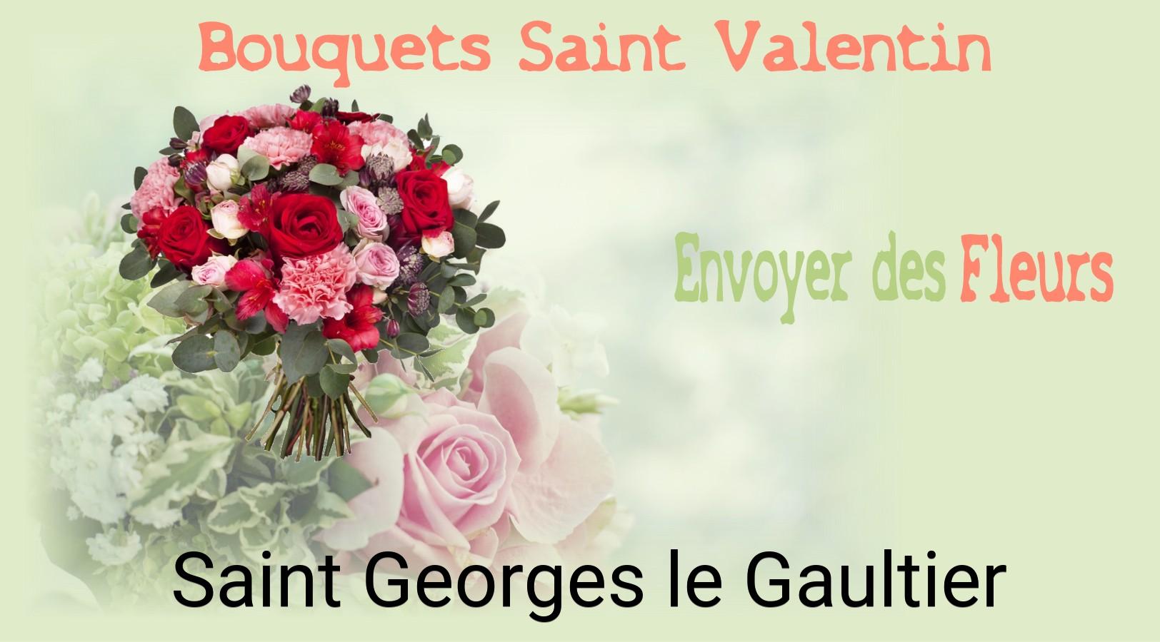 Roses de Saint-Valentin livrées à Saint-Georges-le-Gaultier